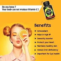 Vukrix Natural Vitamin C Immunity Booster for Men Women Amla Guava Orange Lemon  (90 Capsules)-thumb1