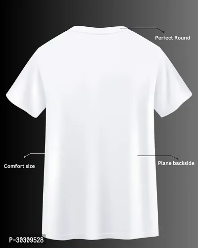 Men Polycotton Half Sleeve Casual T Shirt-thumb4