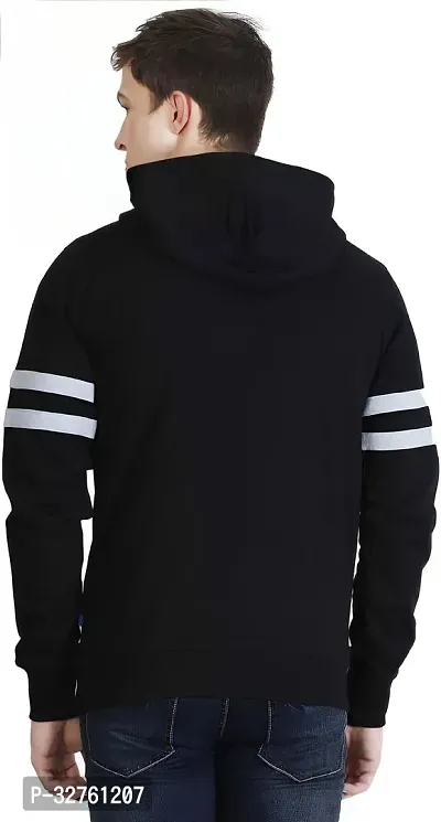 Reliable Multicoloured Cotton Blend Colourblocked Hooded Tees For Men-thumb3