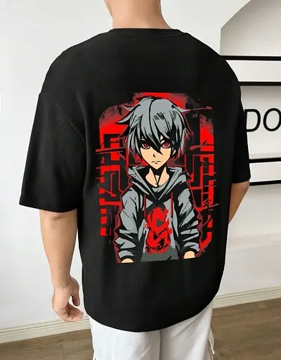 Print Oversized Mens T-Shirt