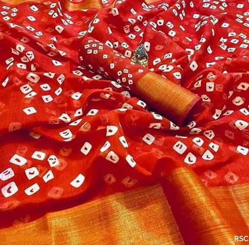 Fancy Silk Saree with Blouse Piece for Women