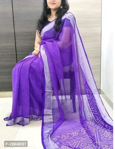 Fancy Chiffon Saree with Blouse Piece for Women