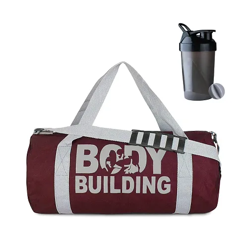 HMfurrys finest Gym Bag Combo with Protein Shaker, Gym Sports Bag