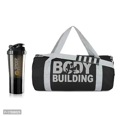 HMfurrys finest Gym Bag Combo with Protein Shaker, Gym  Sports Bag