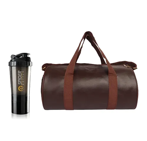 HMfurrys finest Gym Bag Combo with Protein Shaker, Gym Sports Bag