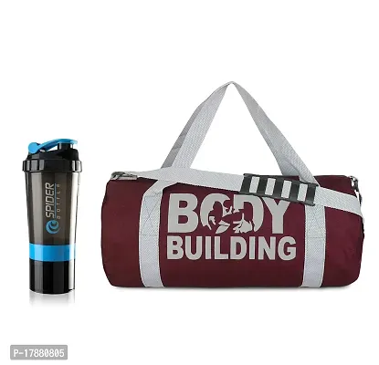 HMfurrys finest Gym Bag Combo with Protein Shaker, Gym  Sports Bag