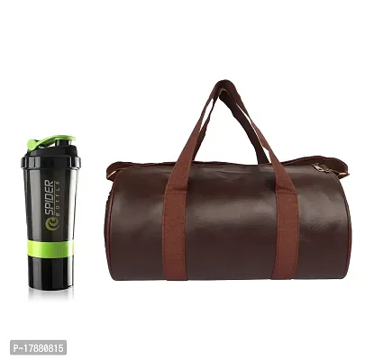 HMfurrys finest Gym Bag Combo with Protein Shaker, Gym  Sports Bag-thumb0