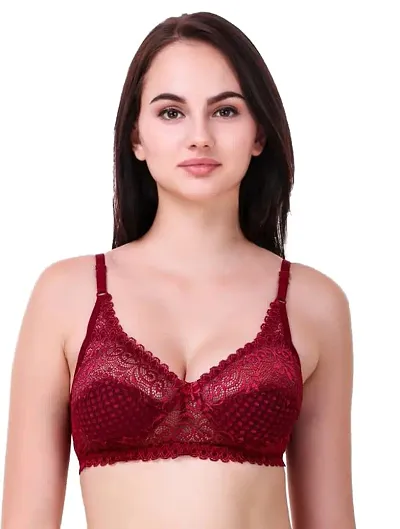 Stylish Solid Bra For Women