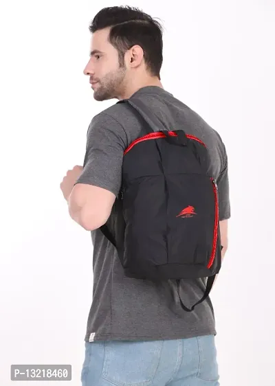 Small 12 L Backpack Small Bag for Daily Use 1 Main Compartment With Front Zip Pocket Mini Backpack