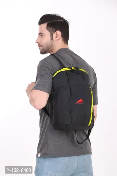 Small 12 L Backpack Small Bag for Daily Use 1 Main Compartment With Front Zip Pocket Mini Backpack