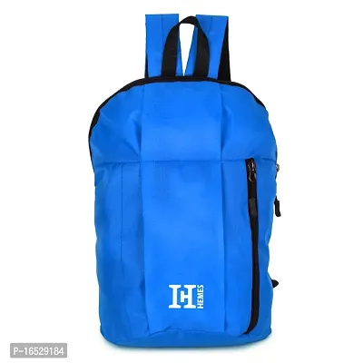 H-Hemes 12 L Backpack Small Blue Color Polyester Bag Lunch Bag for Daily Use