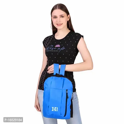 H-Hemes 12 L Backpack Small Blue Color Polyester Bag Lunch Bag for Daily Use-thumb2