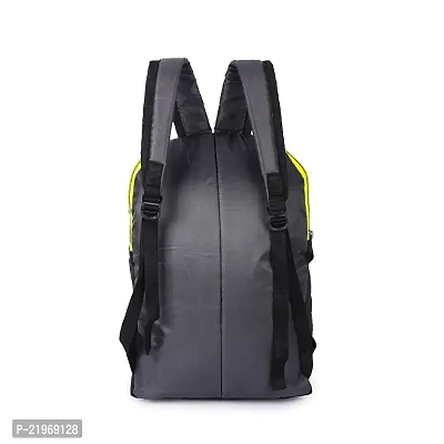 H-Hemes Small 12 L Backpack Small Backpack Small Size Bag for Daily use Trendy Backpack (Black, Yellow)-thumb2