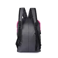 H-Hemes Small 12 L Backpack Small Backpack Small Size Bag for Daily use Trendy Backpack (Black, Pink)-thumb3