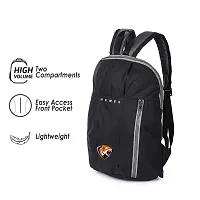 H-Hemes Small 12 L Backpack Small Backpack Small Size Bag for Daily use Trendy Backpack (Black, Grey)-thumb1