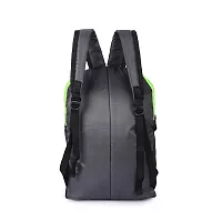 H-Hemes Small 12 L Backpack Small Backpack Small Size Bag for Daily use Trendy Backpack (Black, Green)-thumb3