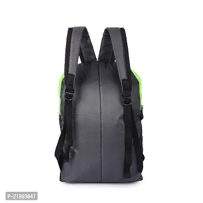 H-Hemes Small 12 L Backpack Small Backpack Small Size Bag for Daily use Trendy Backpack (Black, Green)-thumb4