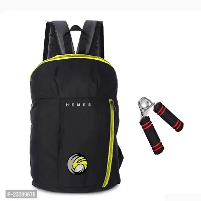 H-Hemes Small Gym Bag, Mini Backpack Trendy Backpack with Hand Gripper Gym  Fitness Kit