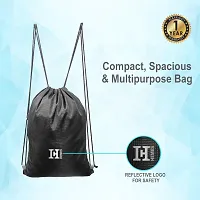 H-Hemes Drawstring Backpack Sports  Gym Bag for Women  Men 12 L Backpack-thumb4