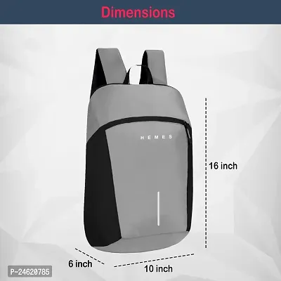 H-Hemes Small Bag for Daily Use Gym Bag, Mini Backpack With 1 Year Warranty-thumb3