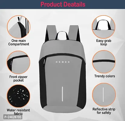 H-Hemes Small Bag for Daily Use Gym Bag, Mini Backpack With 1 Year Warranty-thumb4