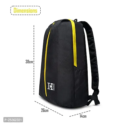 H-Hemes Small Bag for Daily Use Gym Bag, Mini Backpack With Front Zipper Pocket-thumb2