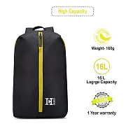 H-Hemes Small Bag for Daily Use Gym Bag, Mini Backpack With Front Zipper Pocket-thumb3