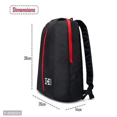 H-Hemes Small Bag for Daily Use Gym Bag, Mini Backpack With Front Zipper Pocket-thumb3