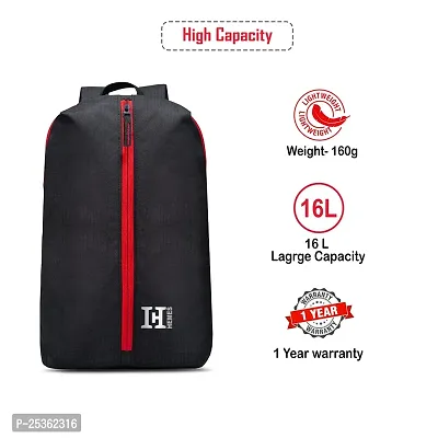 H-Hemes Small Bag for Daily Use Gym Bag, Mini Backpack With Front Zipper Pocket-thumb4