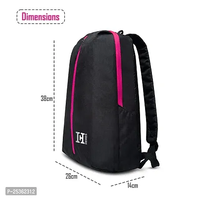 H-Hemes Small Bag for Daily Use Gym Bag, Mini Backpack With Front Zipper Pocket-thumb2