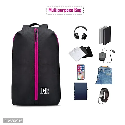 H-Hemes Small Bag for Daily Use Gym Bag, Mini Backpack With Front Zipper Pocket-thumb5