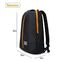 H-Hemes Small Bag for Daily Use Gym Bag, Mini Backpack With Front Zipper Pocket-thumb2