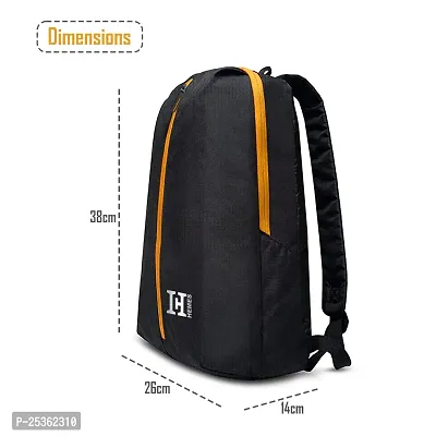 H-Hemes Small Bag for Daily Use Gym Bag, Mini Backpack With Front Zipper Pocket-thumb3