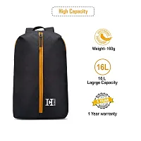 H-Hemes Small Bag for Daily Use Gym Bag, Mini Backpack With Front Zipper Pocket-thumb3