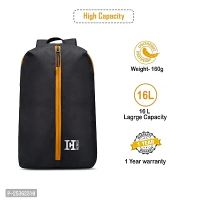 H-Hemes Small Bag for Daily Use Gym Bag, Mini Backpack With Front Zipper Pocket-thumb4