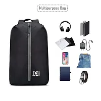H-Hemes Small Bag for Daily Use Gym Bag, Mini Backpack With Front Zipper Pocket-thumb2