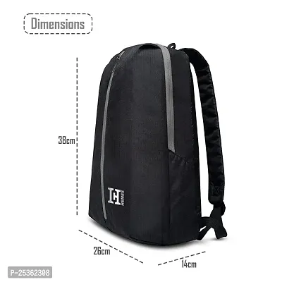 H-Hemes Small Bag for Daily Use Gym Bag, Mini Backpack With Front Zipper Pocket-thumb4