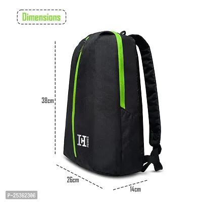 H-Hemes Small Bag for Daily Use Gym Bag, Mini Backpack With Front Zipper Pocket-thumb2