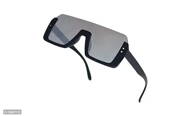 USJONES Unisex square sunglasses from Shahid Kapoor and Sahil Khan Sunglasses,Black,M