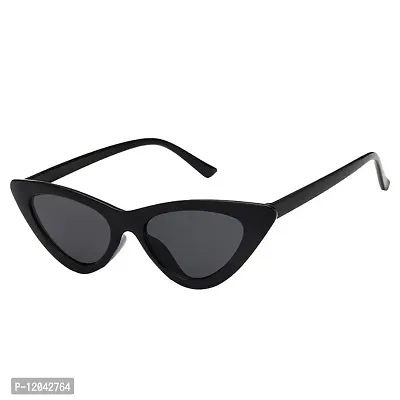 McQueen Graffiti Cat-Eye Sunglasses in Black/Grey | Alexander McQueen US