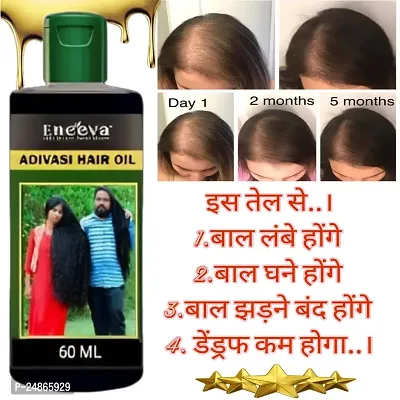 Adivasi herbal hair oil for hair growth 60ml-thumb0