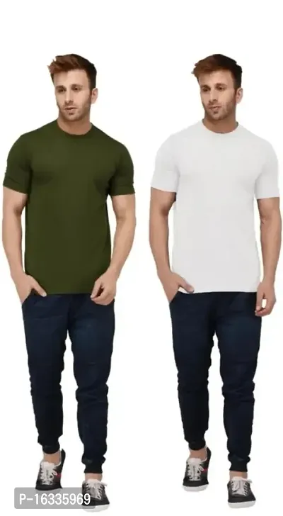 stylish,casual,comfortable, combo t-shirts sets for men.-thumb0