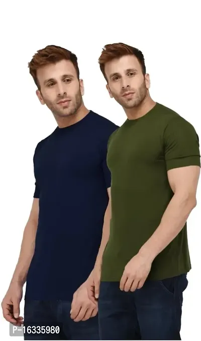 stylish,casual,comfortable, combo t-shirts sets for men.-thumb2