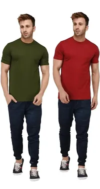 stylish,casual,comfortable, combo t-shirts sets for men.-thumb2