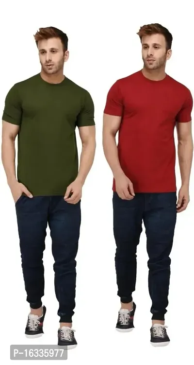 stylish,casual,comfortable, combo t-shirts sets for men.-thumb3