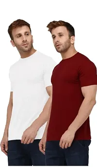 stylish,casual,comfortable, polyester combo t-shirt sets for men.-thumb2