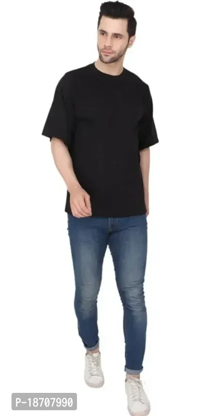 Classic Cotton Blend Tshirt for Men-thumb0