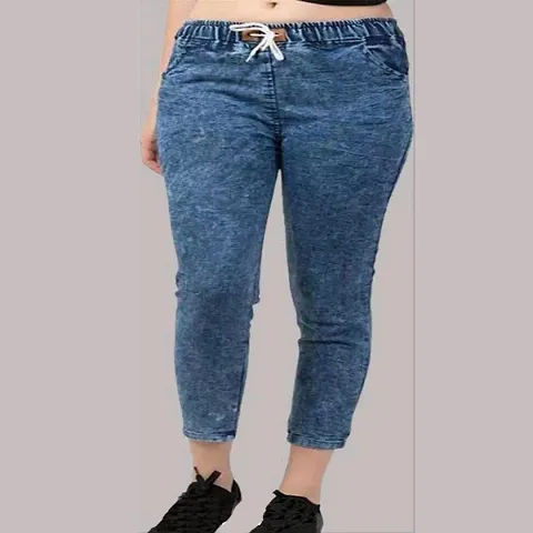 Stylish Solid Jeans For Women