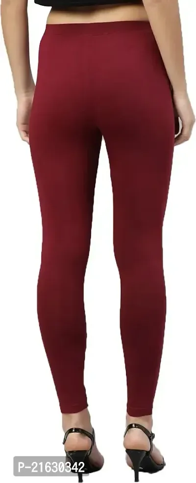 Fabulous Multicoloured Cotton Blend  Leggings For Women-thumb2