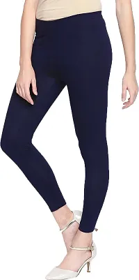 Fabulous Multicoloured Cotton Blend  Leggings For Women-thumb2